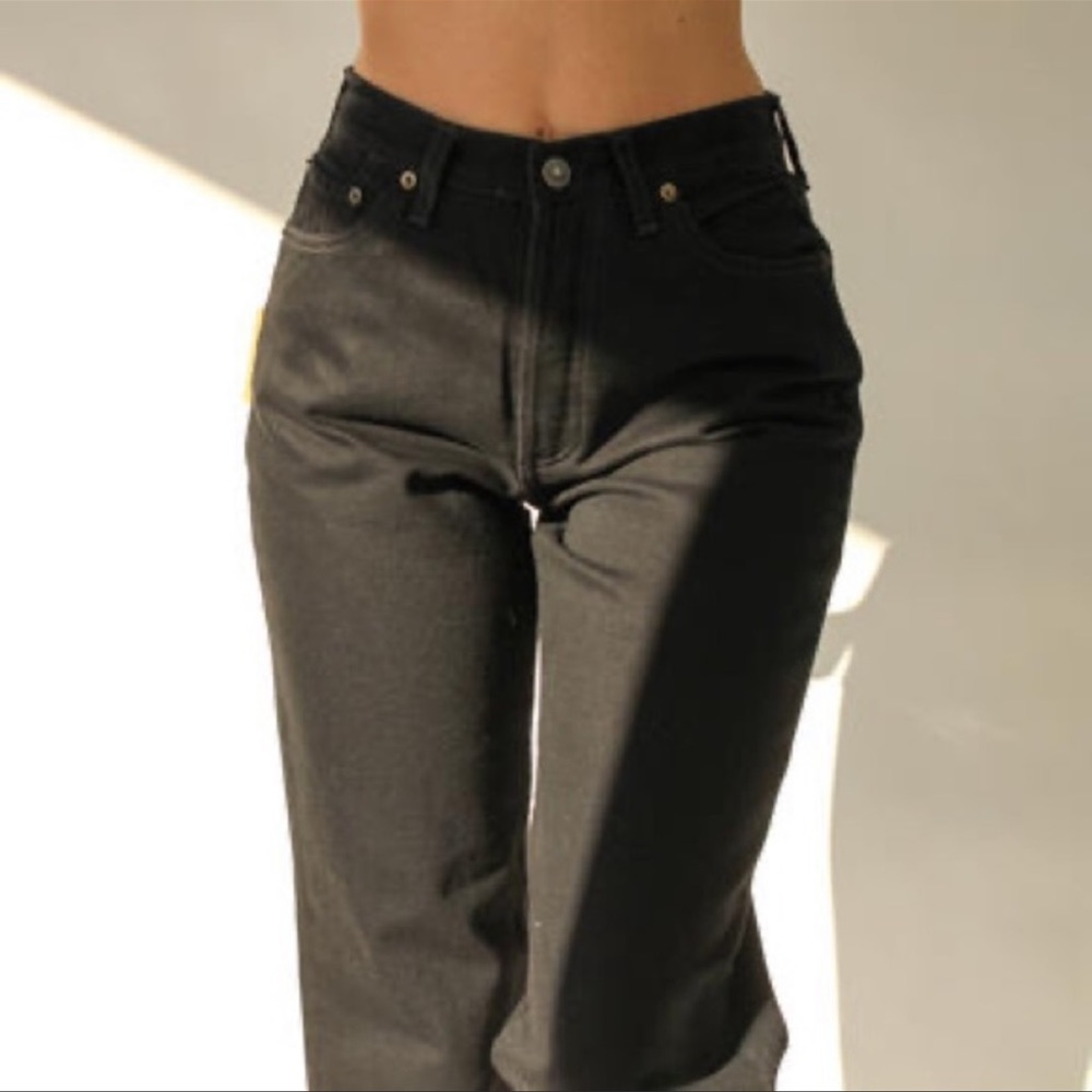 Reformation X Levi’s Black Jeans size 27